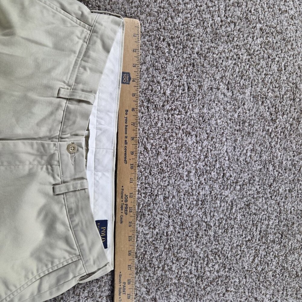 Polo Ralph Lauren Pants Mens 34x34 Beige Classic Preppy - Picture 4 of 7